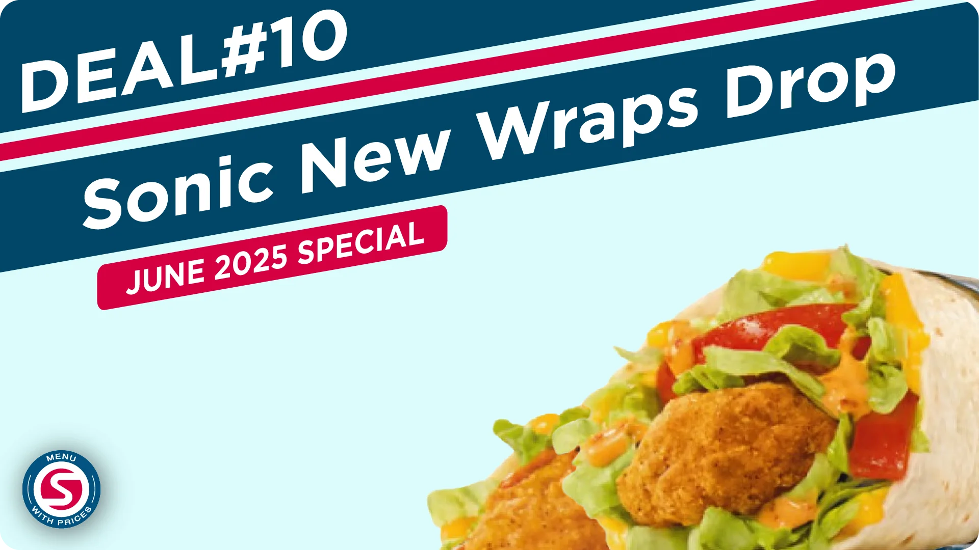 Sonic New Wraps Drop