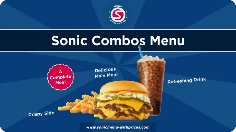 sonic combos menu