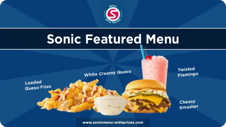 Sonic Featured Menu