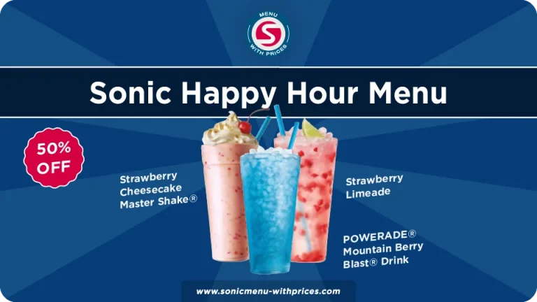 sonic happy hour menu