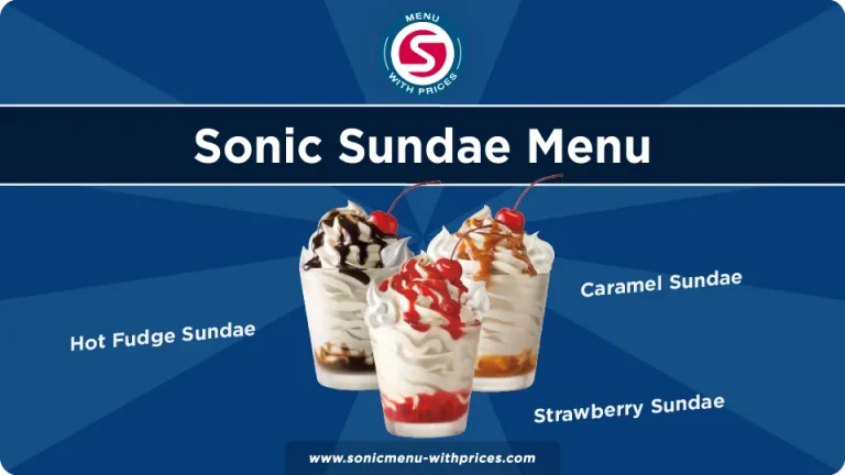 sonic sundae menu