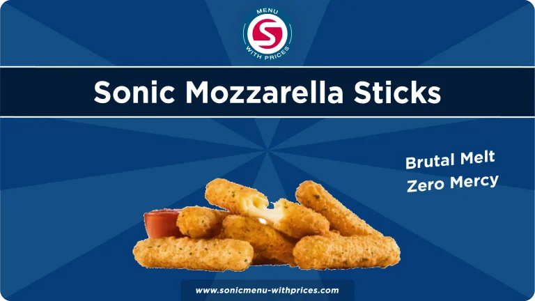 Sonic Mozzarella Sticks