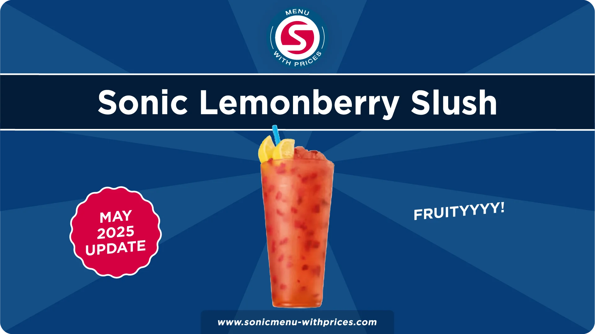 Sonic Lemonberry Slush
